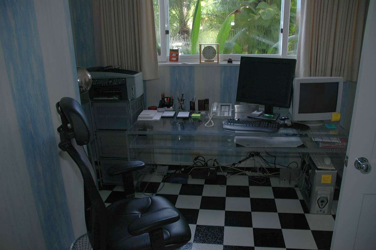 verre d'eau bureau