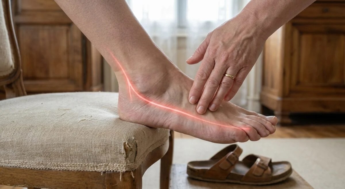 Douleur sur le côté extérieur du pied : comprendre le nerf sural